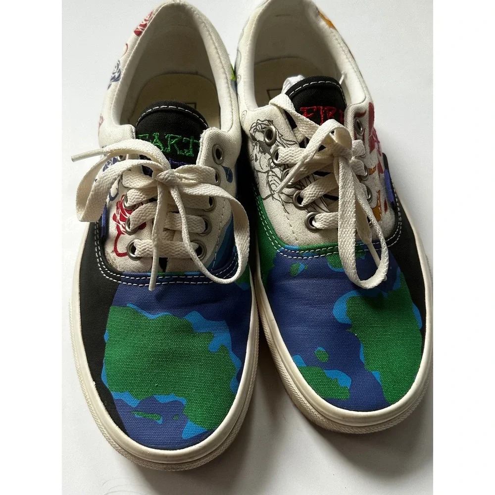 Vans Era Love Mother Earth Multi Color Canvas Low‎ Top Sneakers VN0A4BV418P